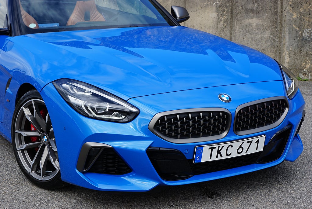 BMW Z4 M40i 340hk M Sport|Misano Blue|Låga Mil|H&K|HuD|