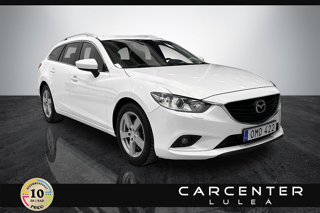 Mazda 6 Wagon 2.2 SKYACTIV-D Euro 6 Mok/Gps/Drag Nyservad