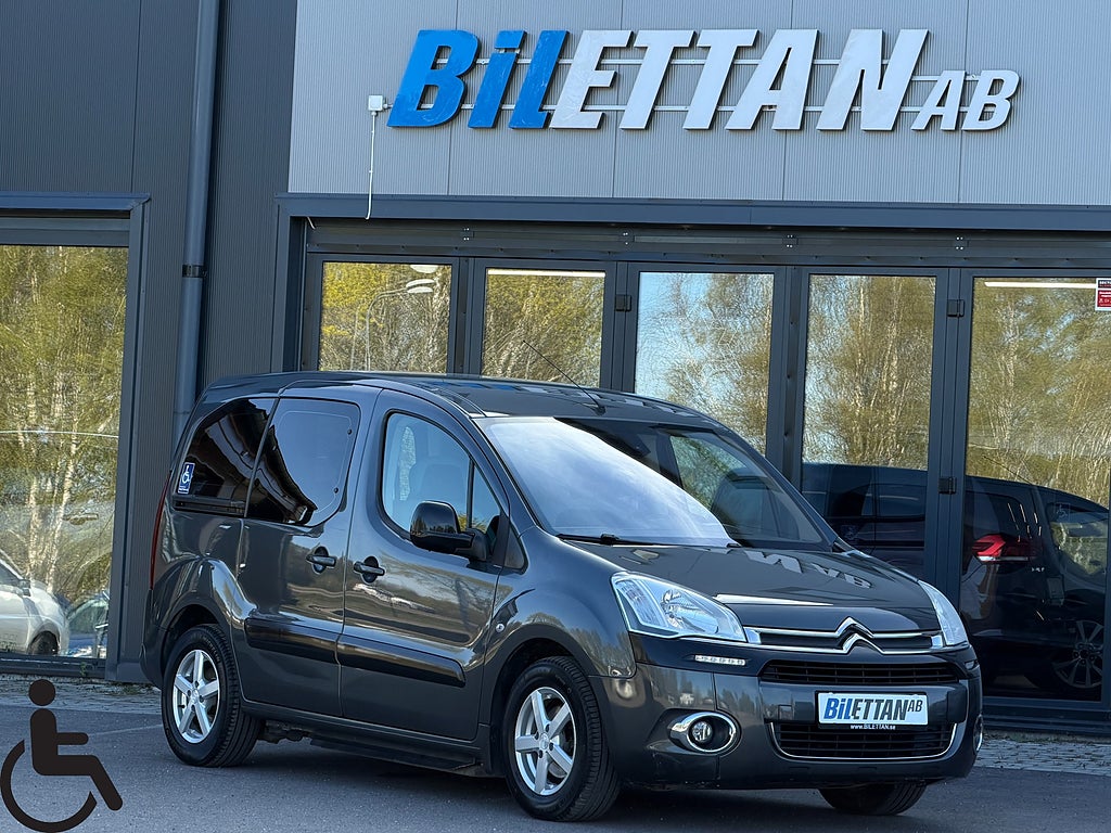 Citroën Berlingo Multispace 1.6 HDiF|Handikappanpassad|Rullstol fram