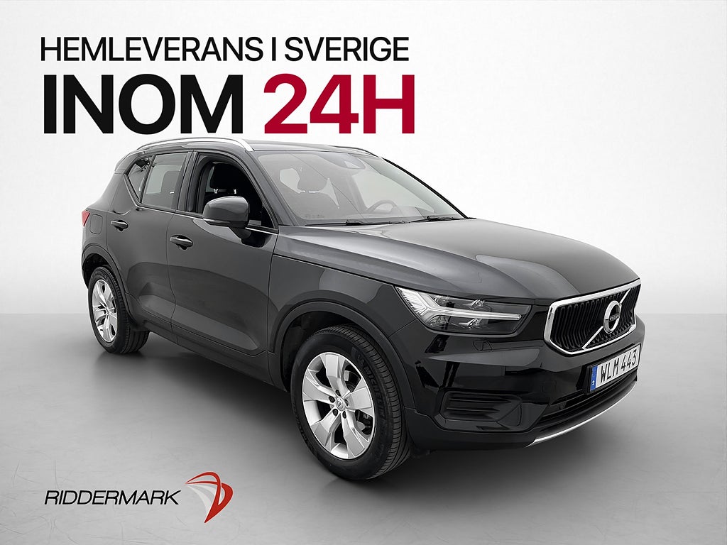 Volvo XC40 T3 156hk Momentum CarPlay P-Sensorer Farthållare