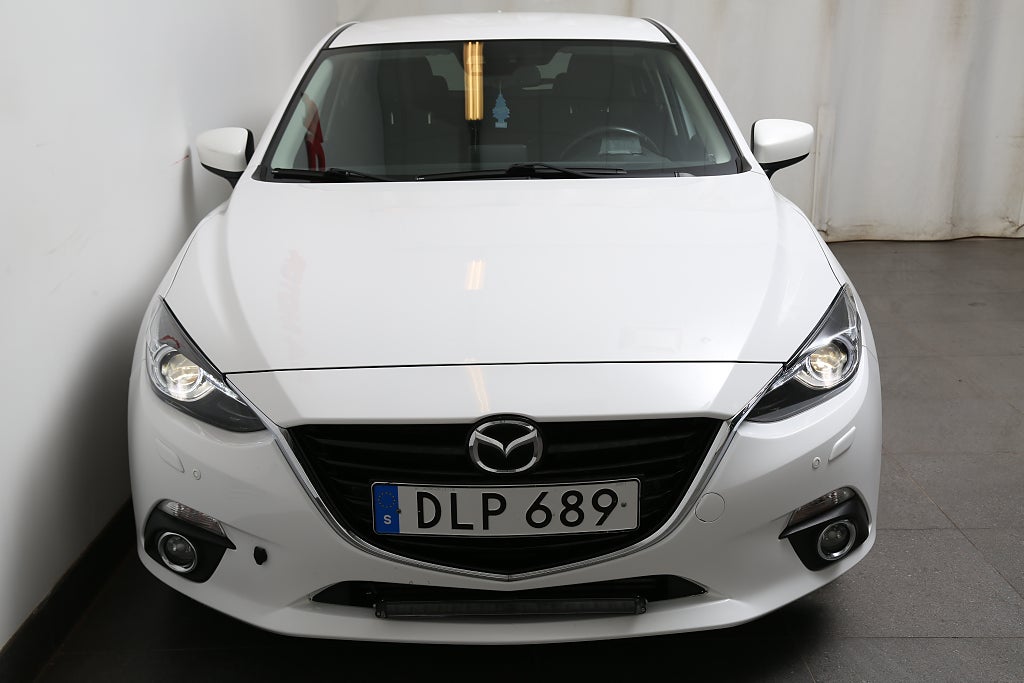 Mazda 3 2,2 DE SKYACTIV-D Optimum Aut Head-up BOSE Skinn Drag 2015