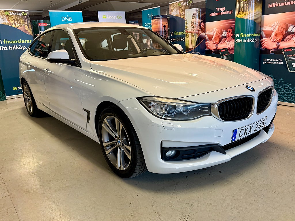 BMW 320 d (190hk) Gran Turismo*580kr/mån*Dragkrok*Nybesk