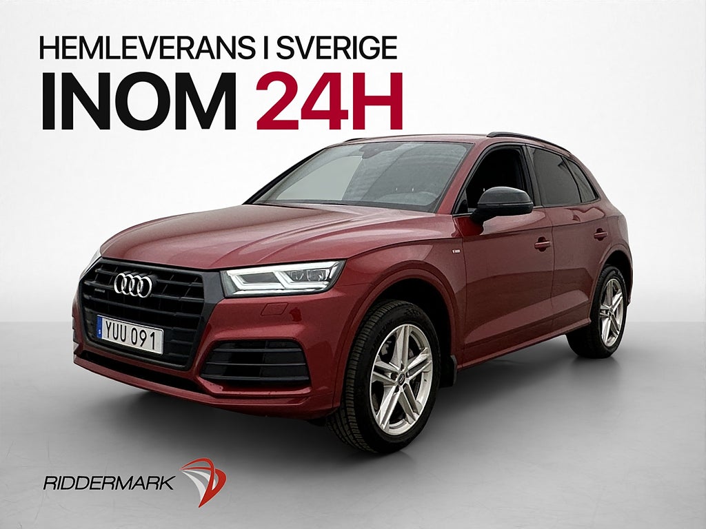 Audi Q5 2.0 TDI Quattro S Line Värmare Matrix Drag ISOFIX