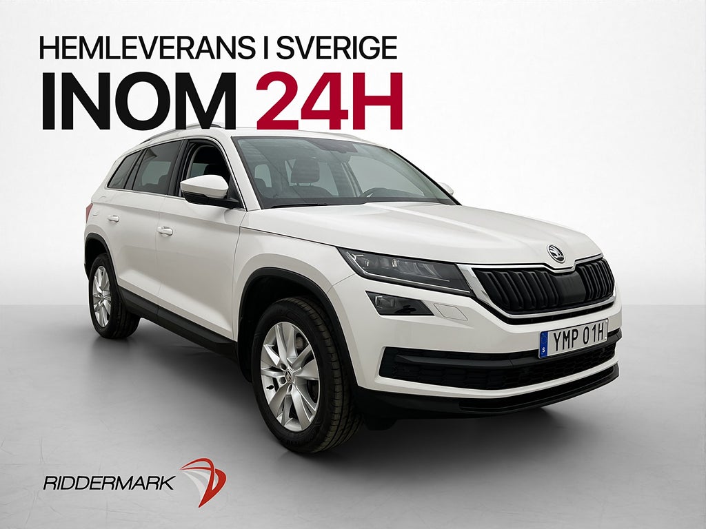 Skoda Kodiaq 190hk 4x4 7Sits Businessline Cockpit Skinn Värm