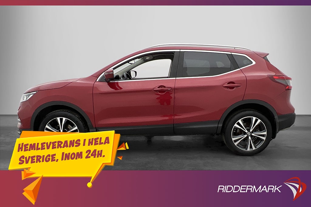 Nissan Qashqai 1.2 DIG-T 115hk Tekna 360° Navi Drag