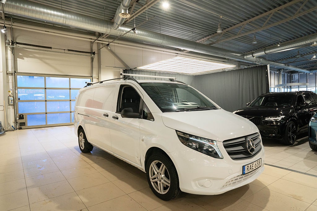 Mercedes-Benz Vito 116 CDI 4X4 LÅNG L3 D-VÄRMARE DRAG KAMERA MOMS 1-ÄGARE