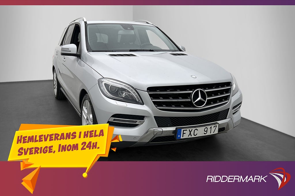Mercedes-Benz ML 350 4Matic Fjärr-Värmare Luft fjädring Drag