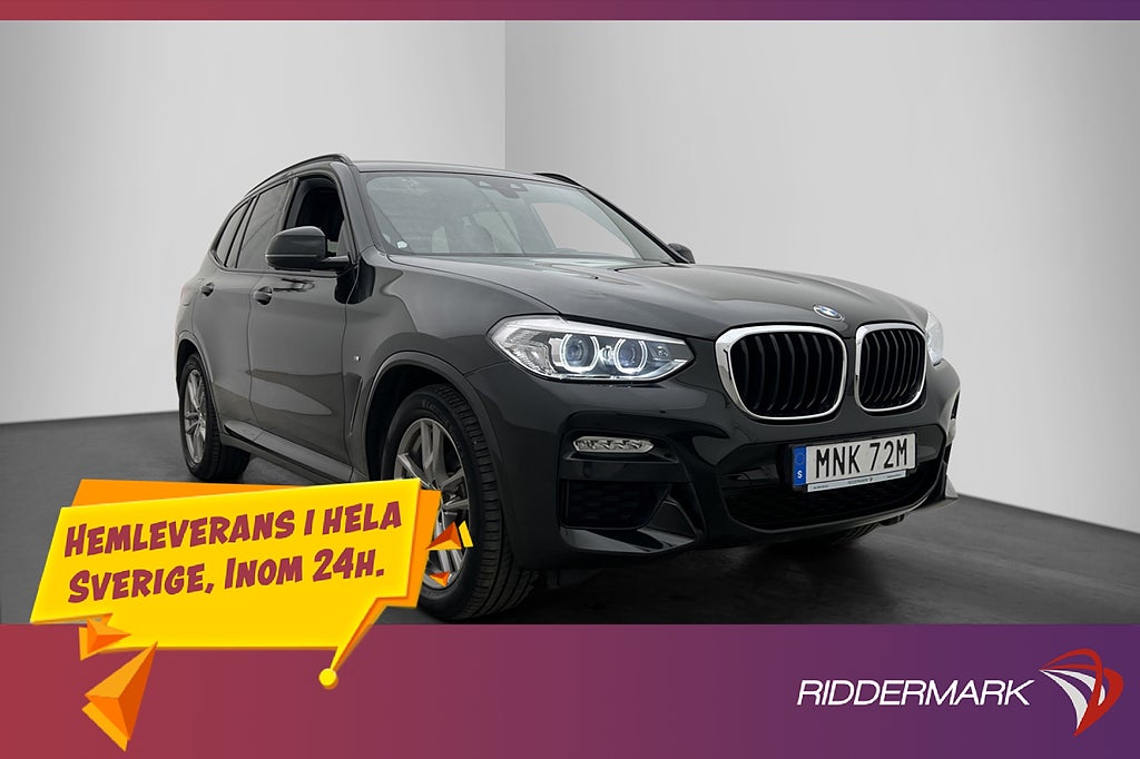 BMW X3 XDrive20d 190hk M Sport Panor HiFi Sportstolar Drag