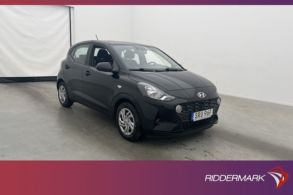 Hyundai i10 1.0 blue 67hk Essential Rattvärme Kamera