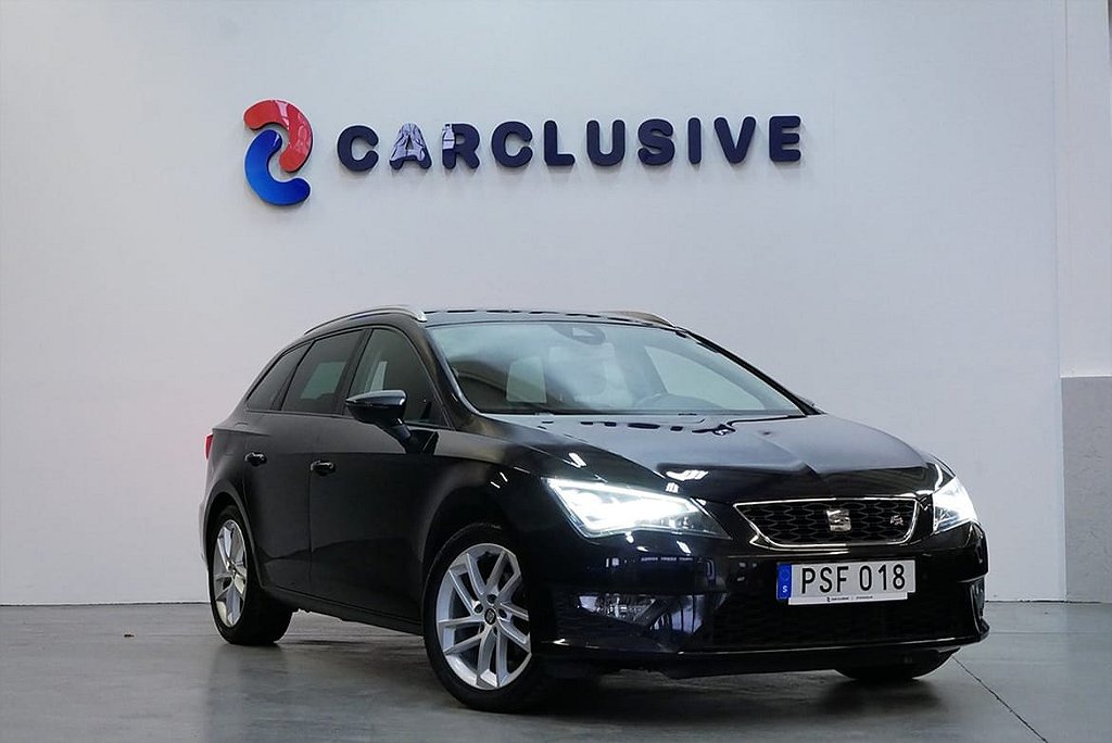 Seat Leon ST EAT FR 1.4 TSI 140hk | 1428 kr/mån | NAVI | HALVSKINN | LED