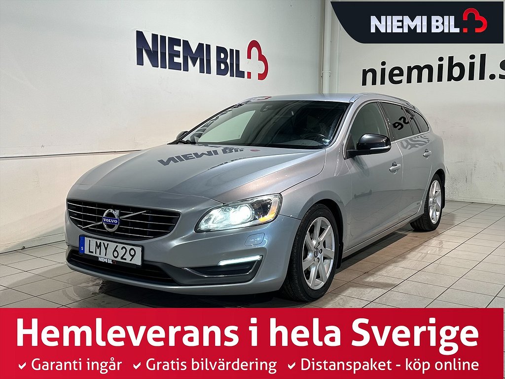 Volvo V60 D5 AWD Geartronic Summum Traction Dvärm VoC Leather SoV