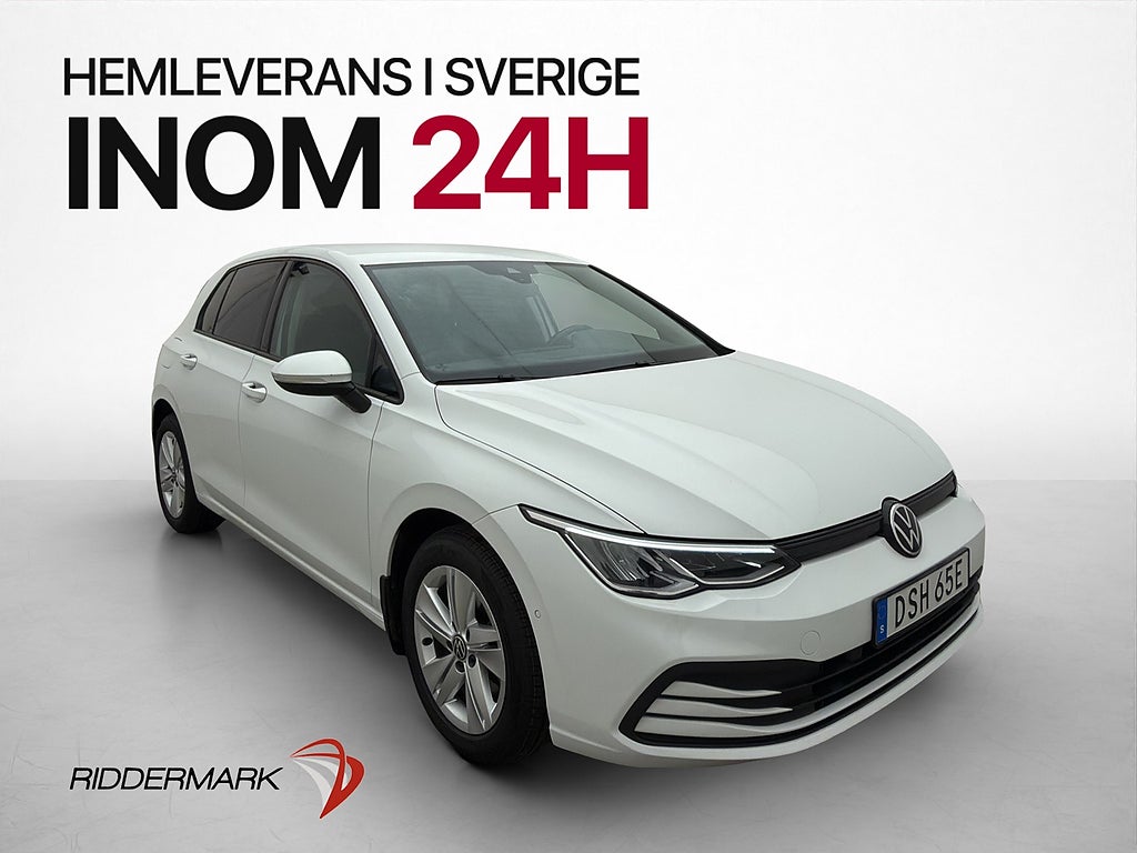 Volkswagen Golf 1.0 eTSI 110hk CarPlay Sensorer Rattvärme