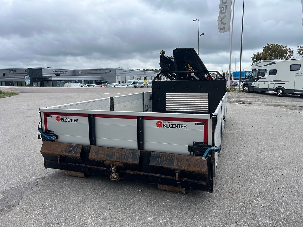 Övriga Kranflak Hiab 232-E5 kran & Schaktlucka