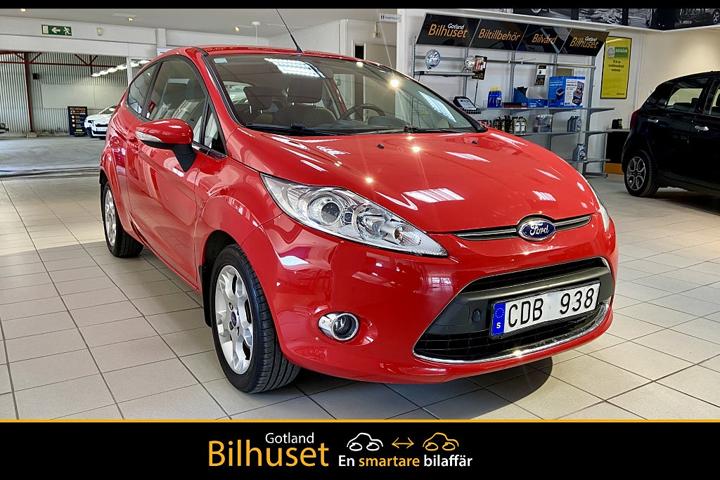 Ford Fiesta 3-dörrar 1.25 |Titanium | Gotlandsbil sedan 2015