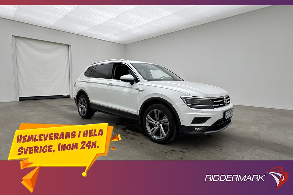 Volkswagen Tiguan Allspace 2.0 TSI 4M 7 Sits Skinn Kamera