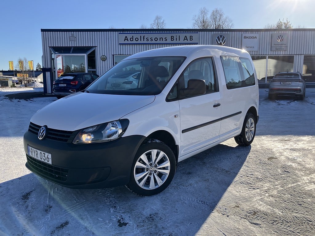 Volkswagen Caddy Skåp 1,2 TSI 86 hk (Glas i skåp/Värmare)