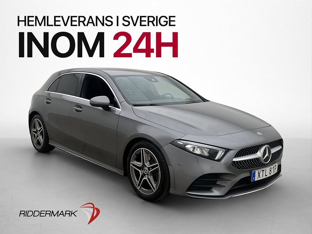 Mercedes-Benz A 250 4M AMG Line Wide Kamera Värmare