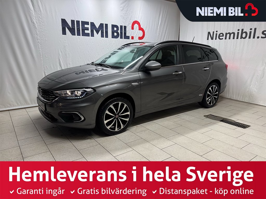 Fiat Tipo 1.6 Multijet D DCT 120hk Kamera Motorvärmare Navi 