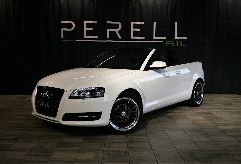 Audi A3 Cabriolet 2.0 TDI 140hk /Läder/18"/Xenon