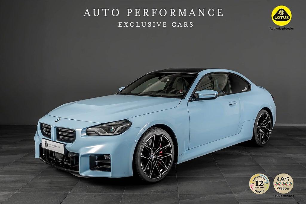 BMW M2 Skalstolar M Race track package 460hk / Hemleverans /