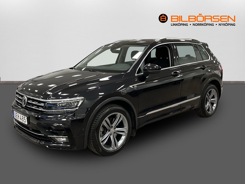 Volkswagen Tiguan 2.0 TDI R-Line GT nyservad, nybesiktigad, drag