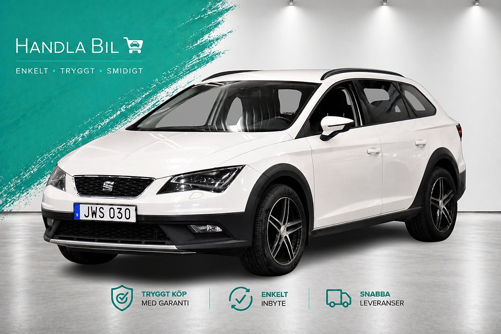 Seat Leon X-Perience 1.6 4Drive Backkamera Dragkrok SoV-hjul