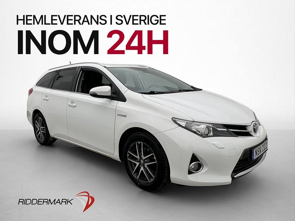 Toyota Auris Sports Hybrid e-CVT Kamera 0.39l/mil Nyservad