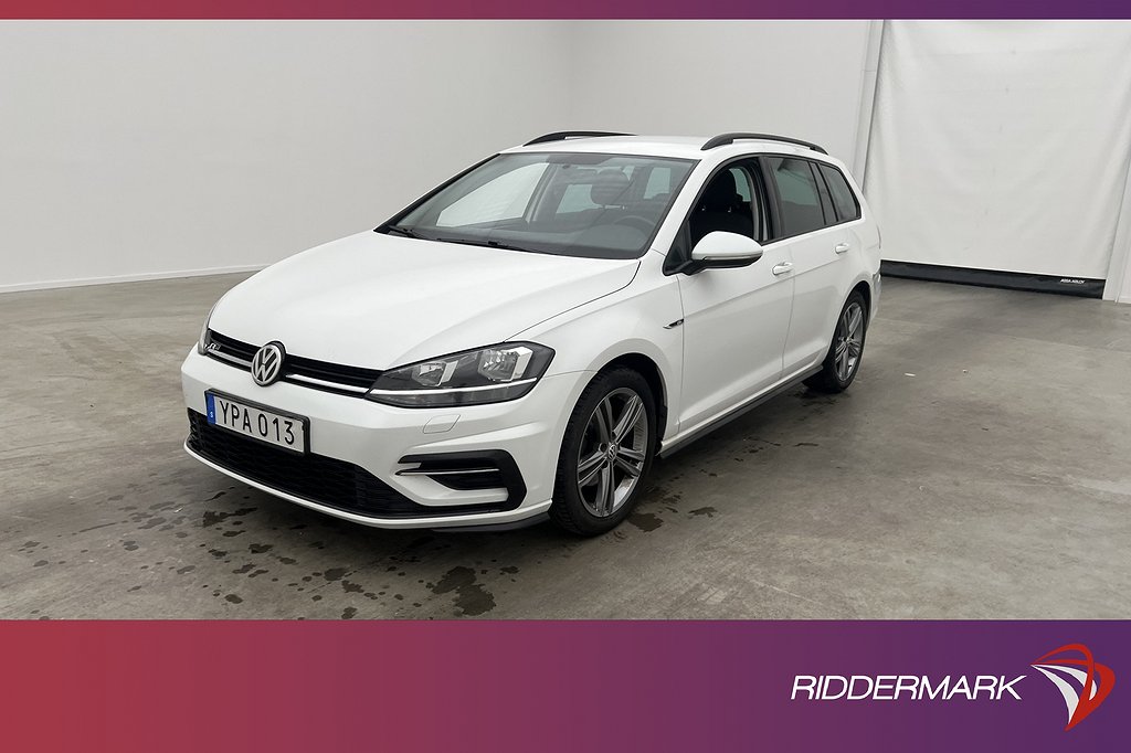 Volkswagen Golf Sportscombi 110hk R-Line Kamera CarPlay Drag