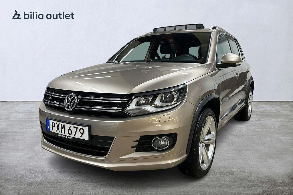 Volkswagen Tiguan 1.4 TSI 4M R-Line 160hk Panorama Drag Bkam