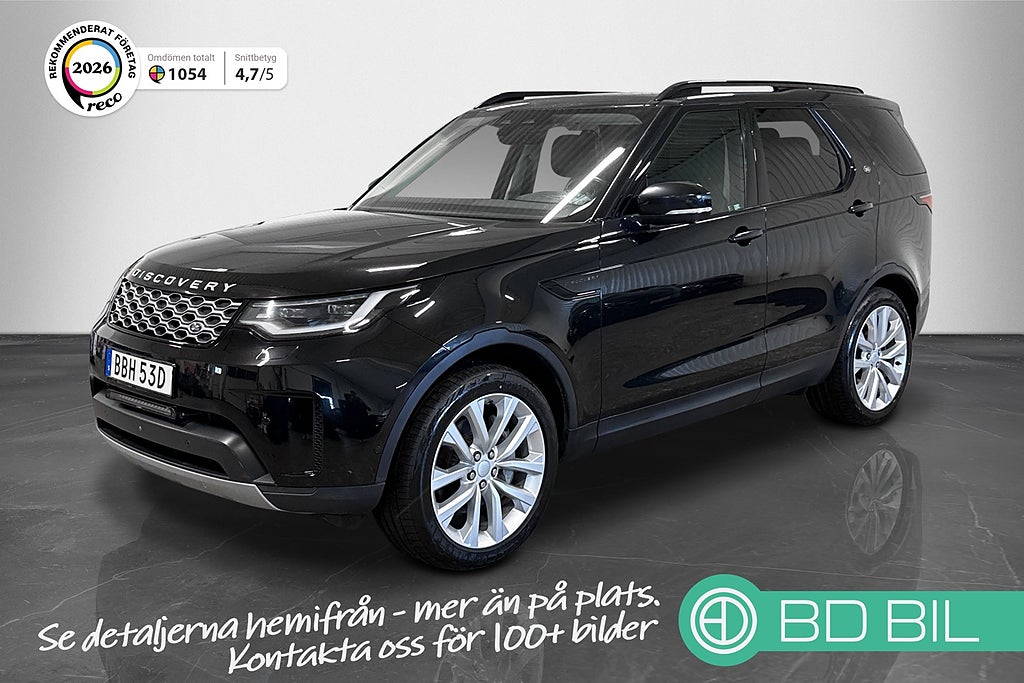 Land Rover Discovery D250 4WD PANO SKINN VÄRMARE DRAG 7-SITS MERIDIAN 