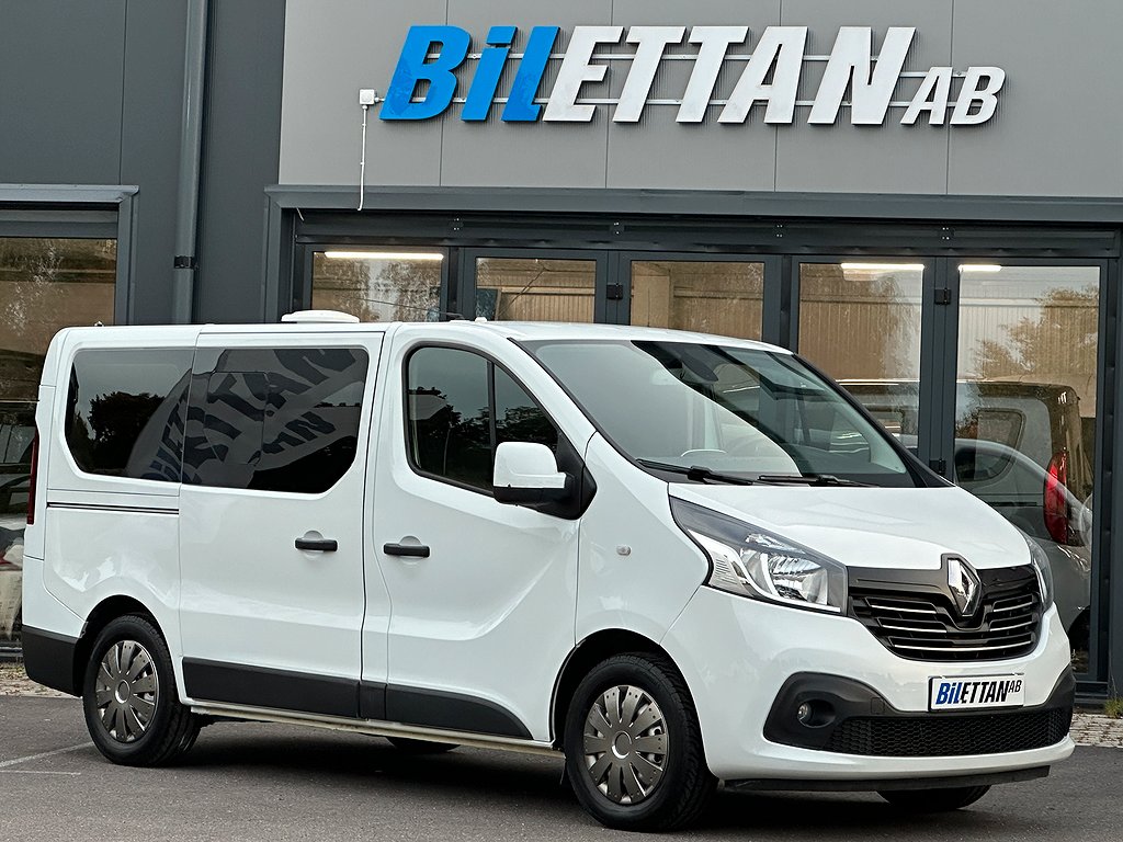 Renault trafic Kombi 1.6 dCi Euro 6|Värmare|Kamera|9sits