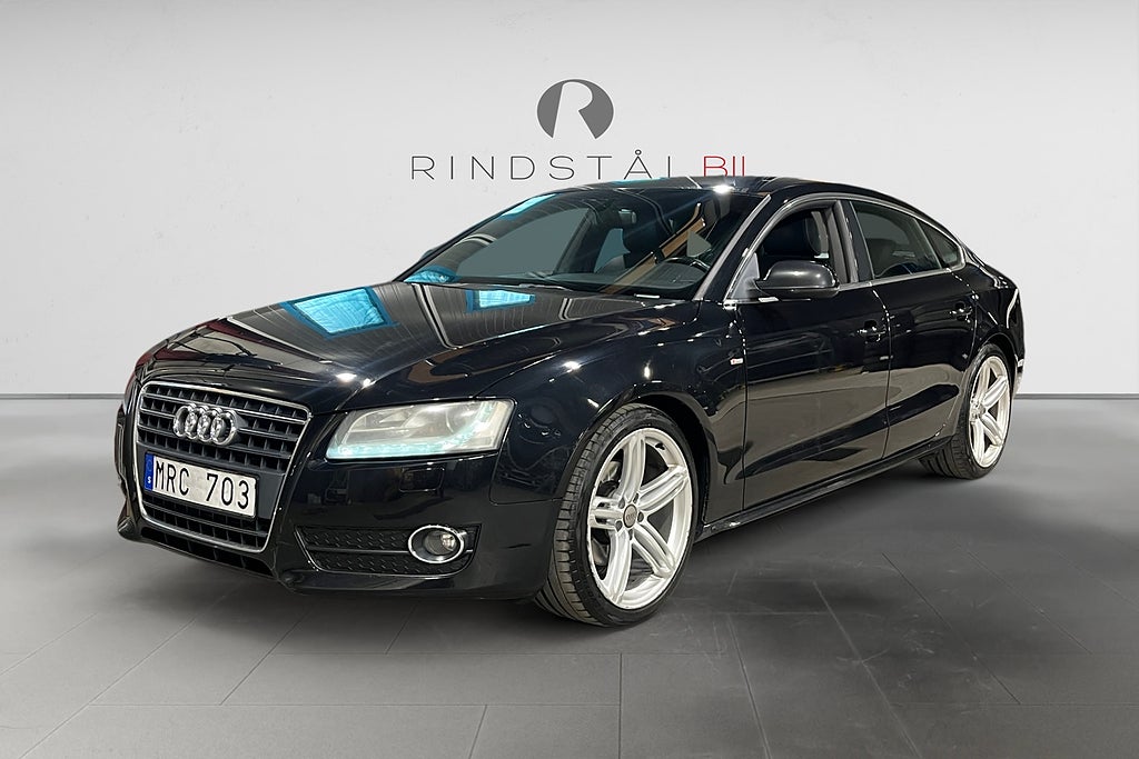 Audi A5 SB 180 HK AUT S-LINE PDC DELLÄDER 0.58L/MIL 19" 