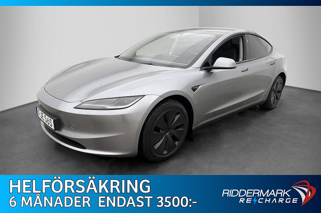 Tesla Model 3 Long Range AWD Autopilot Svensksåld MOMS