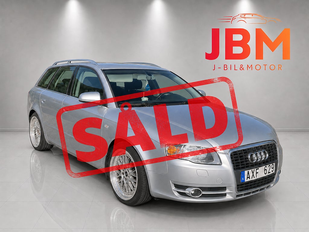 Audi A4 Avant 1.8 T Multitronic Euro 4 Nybesiktad (Såld)