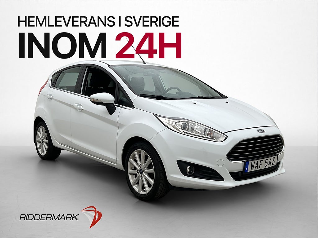 Ford Fiesta 1.0 EcoBoost 100hk Titanium Bluetooth Farthåll.