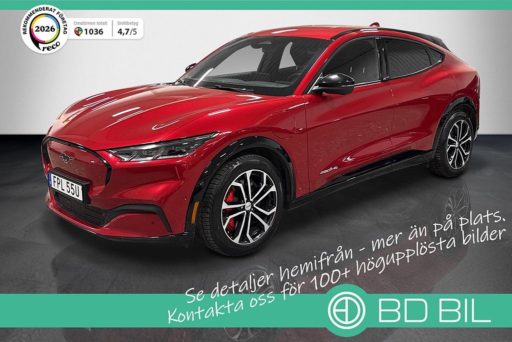 Ford Mustang Mach-E Long Range AWD 360 KAMERA SKINN MOMS