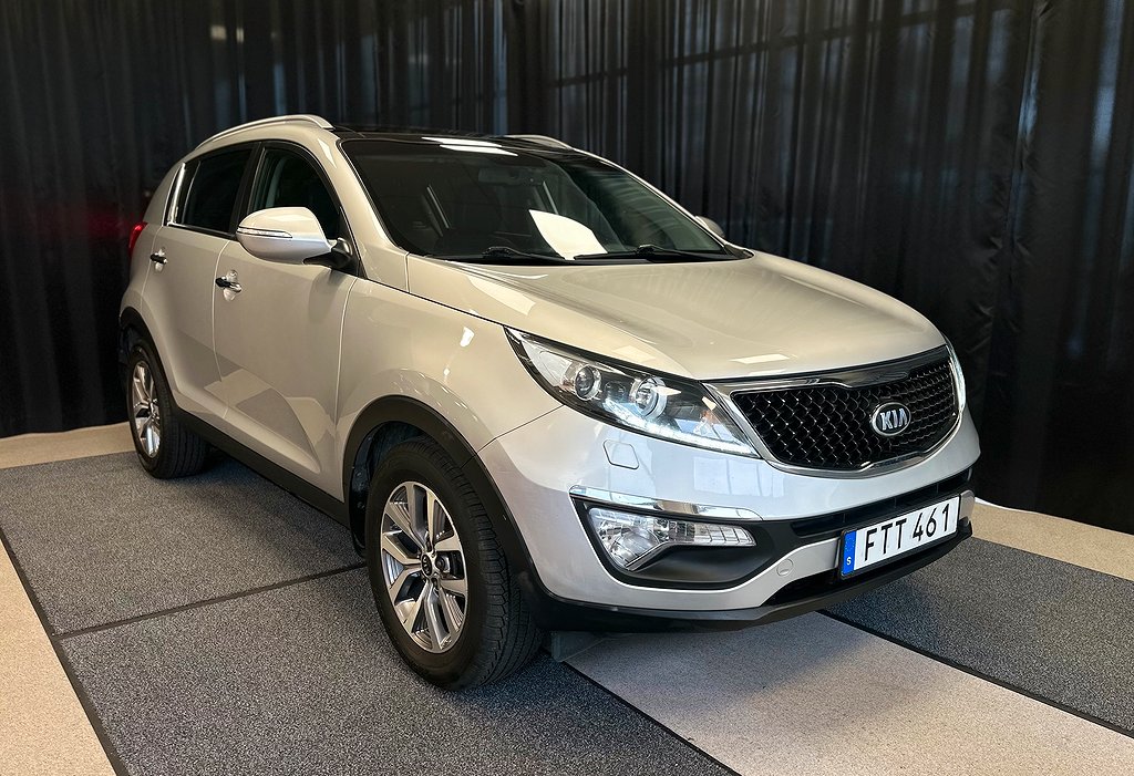 Kia Sportage 1.7 CRDi Special Edt|Euro6|Pano|Rattvärme|GPS