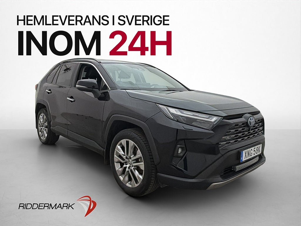 Toyota RAV4 222hk AWD Executive Värmare MOMS Skinn 360º Drag