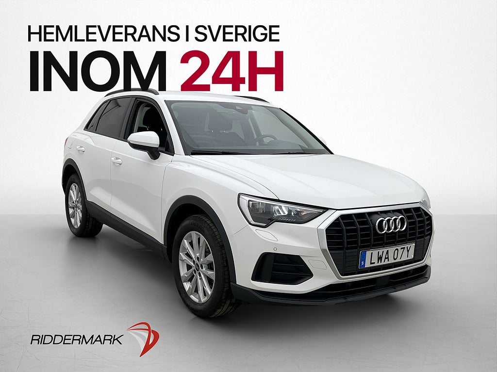 Audi Q3 45 TFSI e Plug-in  245hk Cockpit Kamera Adaptiv MOMS