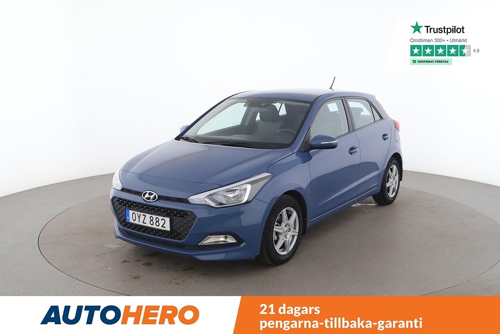 Hyundai i20 1.2 blue Comfort / NYSERVAD, Rattvärme