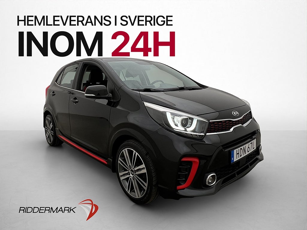 Kia Picanto 1.0 T-GDI 100hk GT-Line Kamera Skinn CarPlay