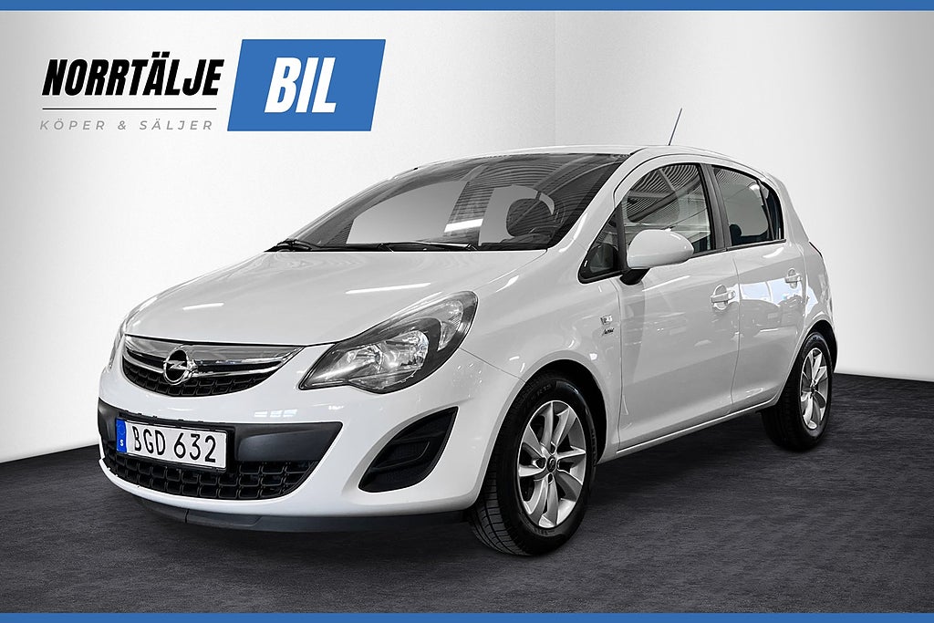 Opel Corsa 1.4 100 HK ENJOY PDC FARTHÅLLAR BLUETOOTH PDC