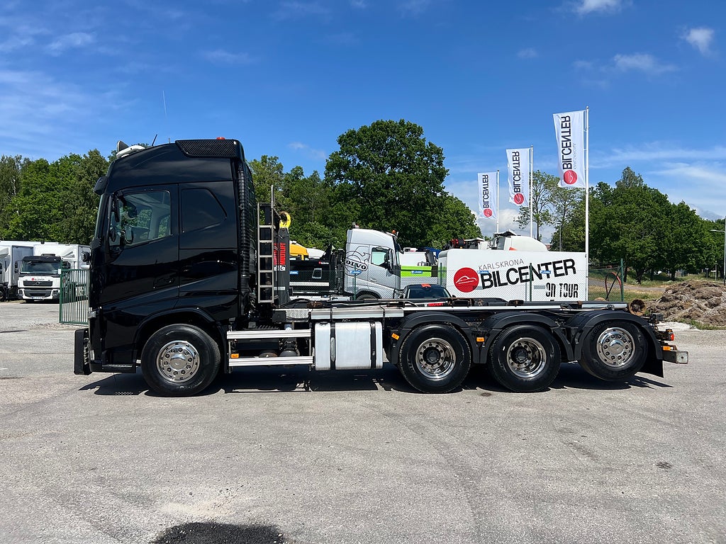Volvo FH13 500 8x4*4 Tridem Lastväxlare Fullt Plogutrustad