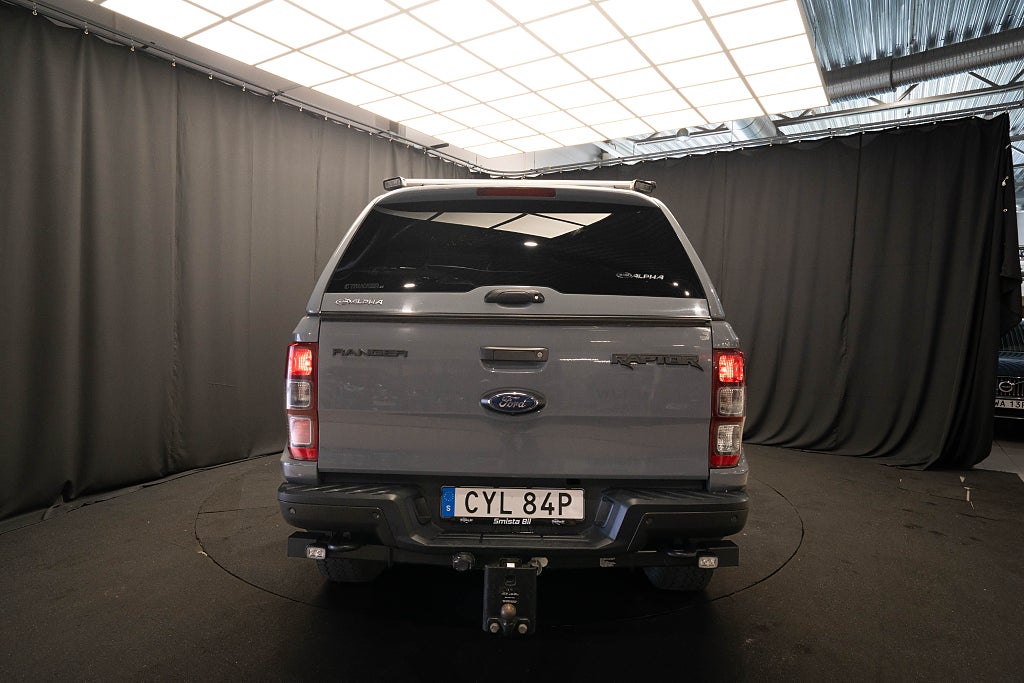 Ford ranger Raptor KÅPA D-VÄRMARE DRAG KAMERA 1-ÄGARE MOMS 213hk