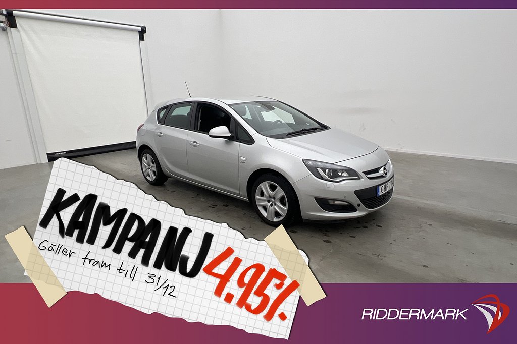 Opel Astra 1.4 140hk Enjoy Värmare Sensorer Ra 4,95% Ränta