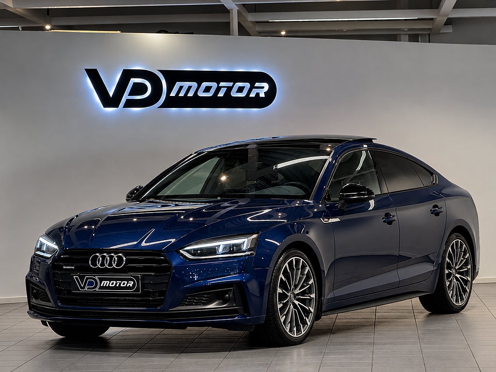 Audi A5 SB 2.0 TFSI Q S-Line Pano Cockpit B&O Värmare Drag 