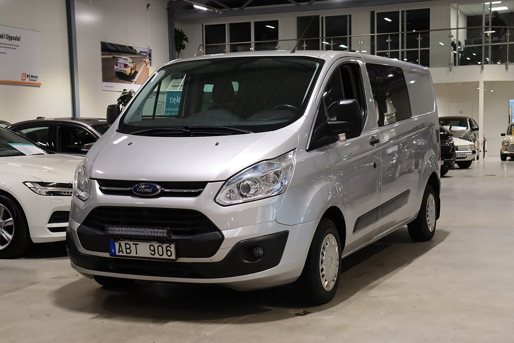 Ford Transit Custom Crew Van 2.2 TDCi 125HK Nyservad/Drag