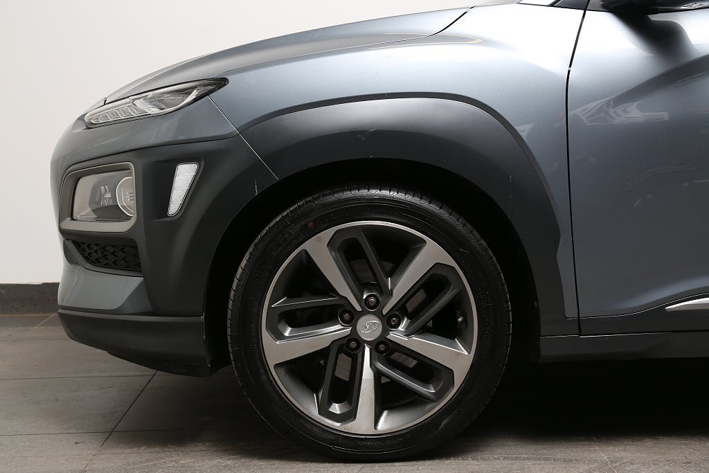 Hyundai Kona 1,6 T-GDI 177hk AWD Premium Aut 1ägare Motorv Drag