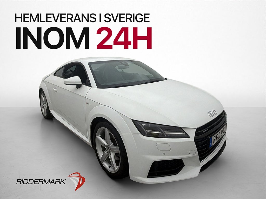 Audi TT 2.0 TFSI 230hk S-Line Cockpit CarPlay