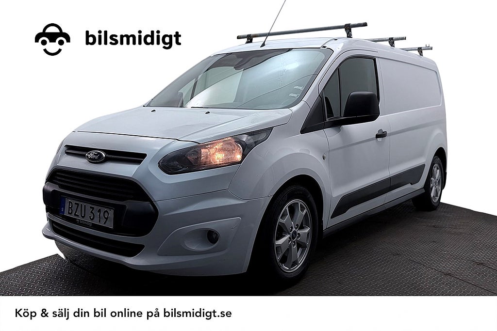 Ford Transit Connect 230 LWB 1.6 TDCi Drag 3-sits Inklädd Takräcke 95hk